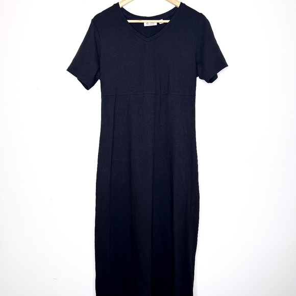 Black Y2K Denim and Co. Maxi dress S - Picture 1 of 2